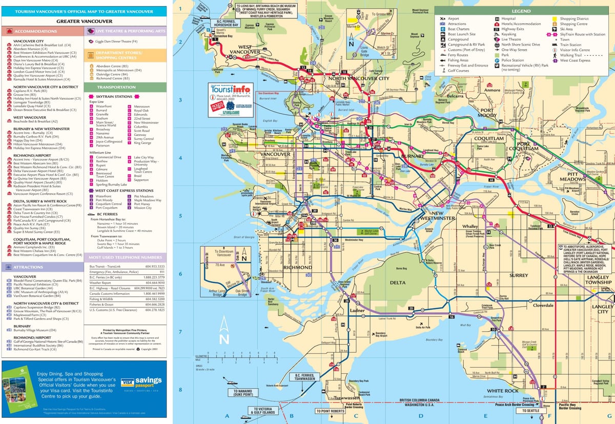 peta yang lebih besar vancouver bc