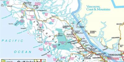Vancouver taman peta